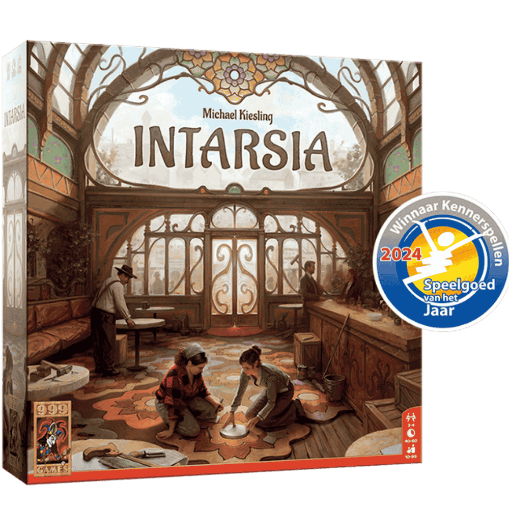 Intarsia bordspel