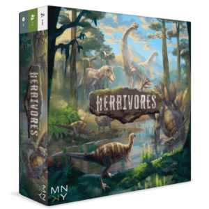 Herbivores bordspel speldoos